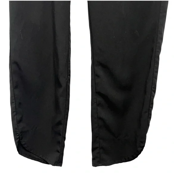 Marine Layer Allison Black Modal Blend Pull On Dolphin Hem Ankle Pants Women’s M - Picture 3 of 10